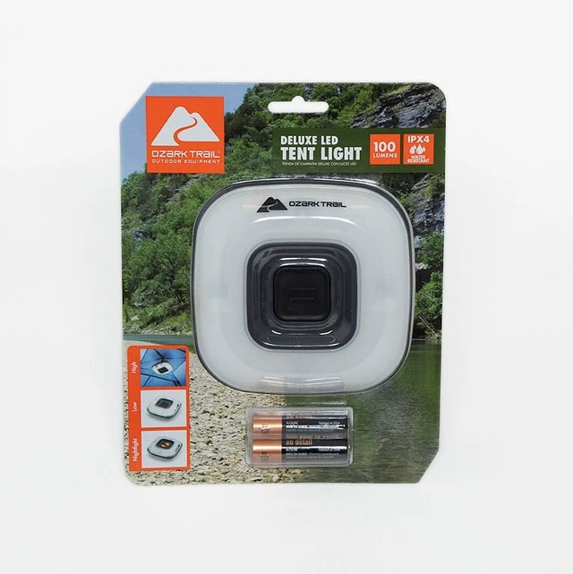 Alt view image 6 of 6 - Ozark Trail Deluxe LED Camping Tent Light