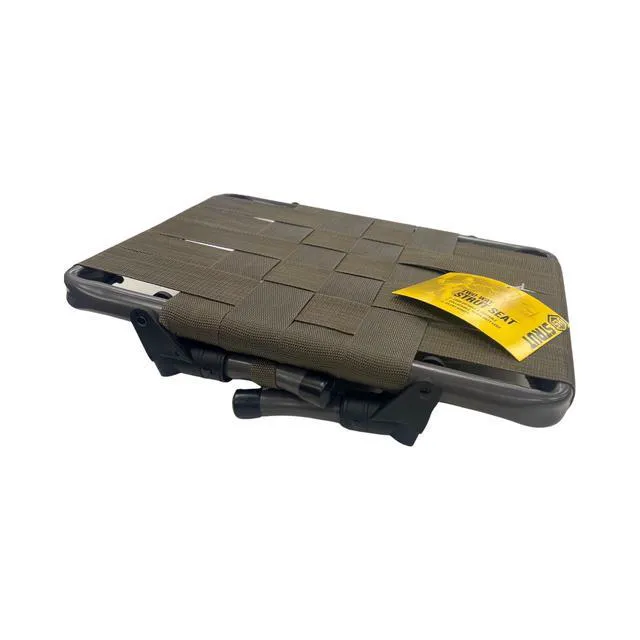 Alt view image 3 of 5 - HS Strut Seat with Folding Legs and 2"Nylon Webbed Seat, Durable Compact Portable Easy to Carry Collapsible Turkey Hunting Chair