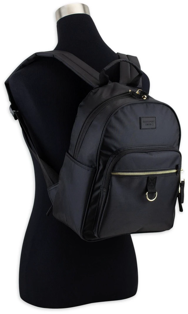 Alt view image 4 of 6 - Eastsport Lauren Mini Backpack, Black