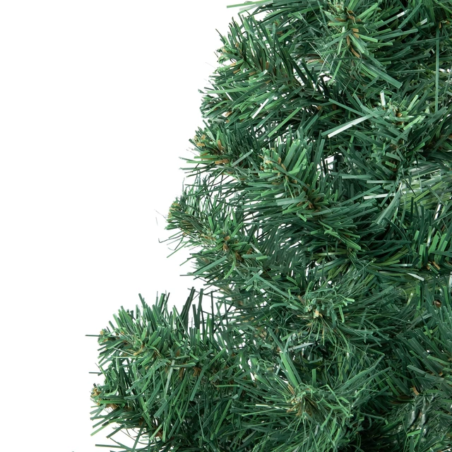 Alt view image 3 of 7 - 18" Traditional Green Pine Artificial Christmas Tree Unlit