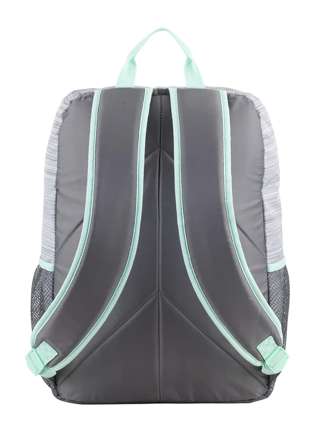 Alt view image 3 of 6 - Fuel Unisex 2-Piece Top Loading Backpack and Lunch Bag Set, Ash Gray