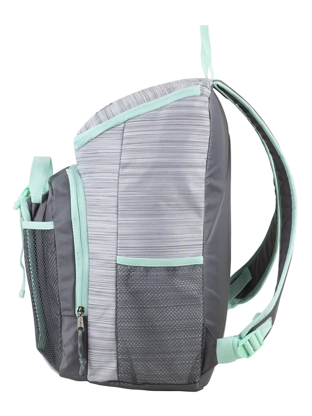 Alt view image 6 of 6 - Fuel Unisex 2-Piece Top Loading Backpack and Lunch Bag Set, Ash Gray