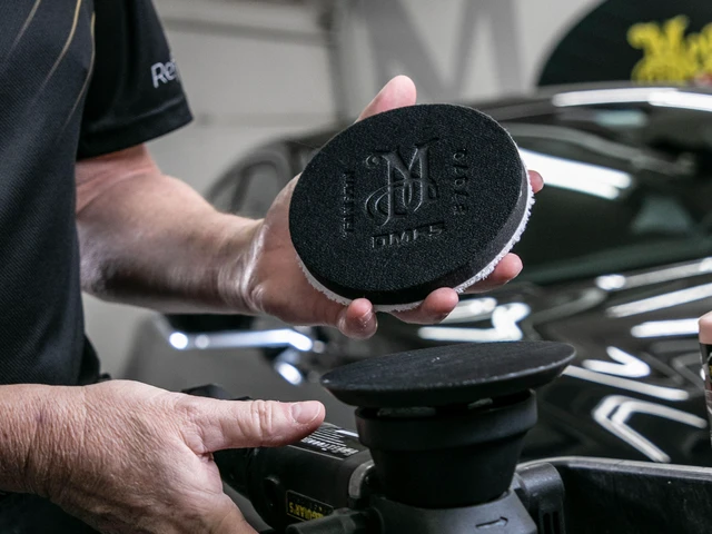 Alt view image 5 of 5 - Meguiar's DMF5 5" DA Microfiber Finishing Disc, Pack of 2 - Microfiber Pad to Polish & Wax