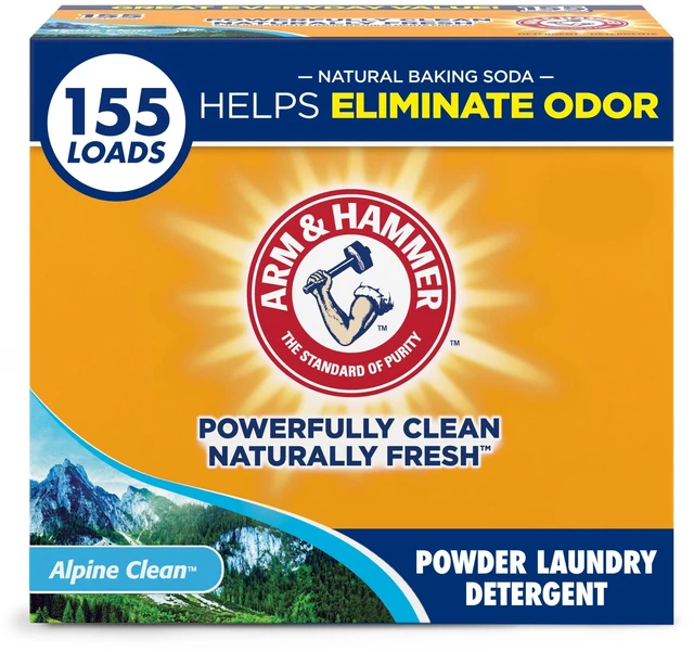 Main image of ARM & HAMMER Powder Laundry Detergent Alpine Clean 9.56 lb 155 Loads