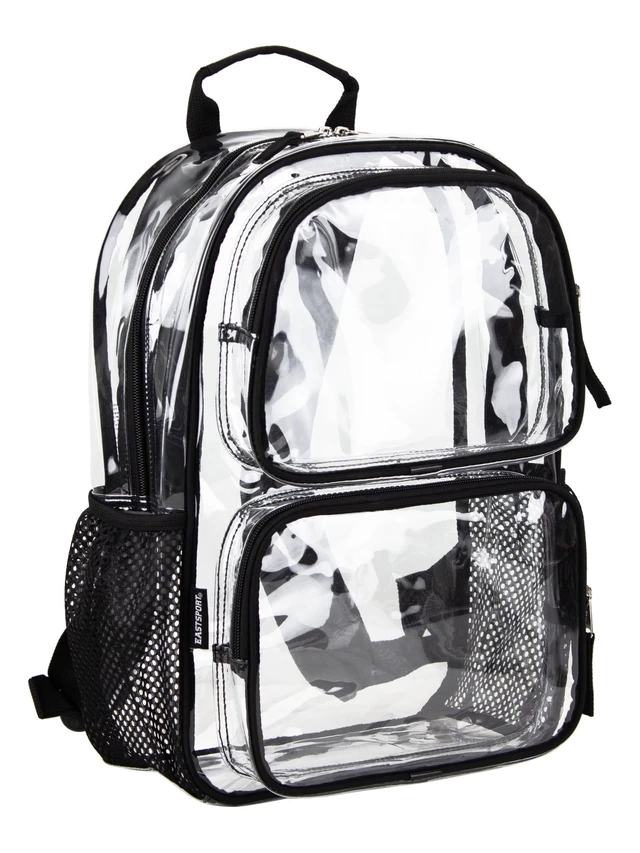Alt view image 6 of 6 - Eastsport Day Tripper Clear Backpack