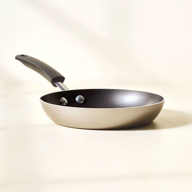 Alt view image 4 of 6 - Farberware Easy Clean 8-Inch Nonstick Frying Pan, Dishwasher Safe, Champagne