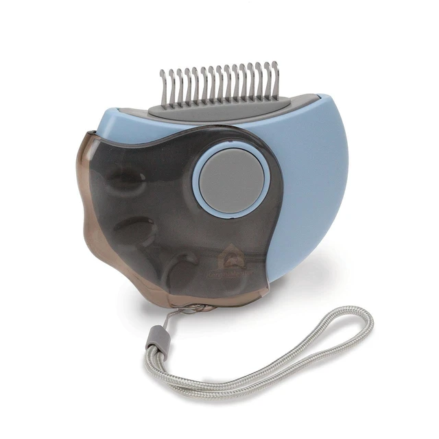 Alt view image 5 of 6 - KennelMaster Blue 3-in-1 Multi-Function Pet Comb for Dogs and Cats