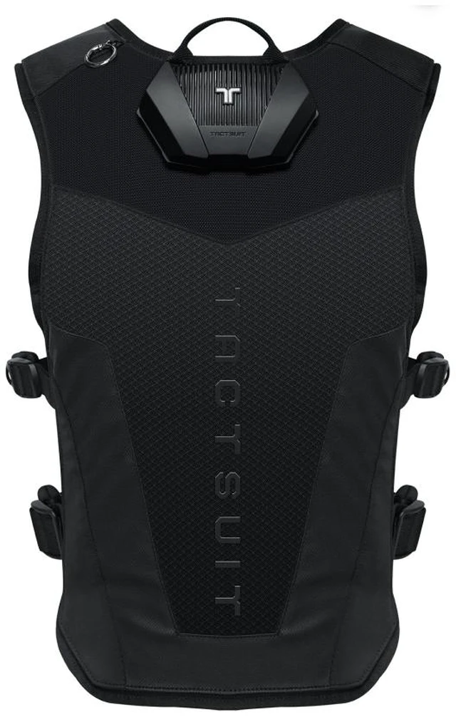 Alt view image 3 of 5 - bHaptics TactSuit Air_Haptic Vest for PC and VR Gaming - 16 Feedback Points, Bluetooth, Native Game Support - Onyx