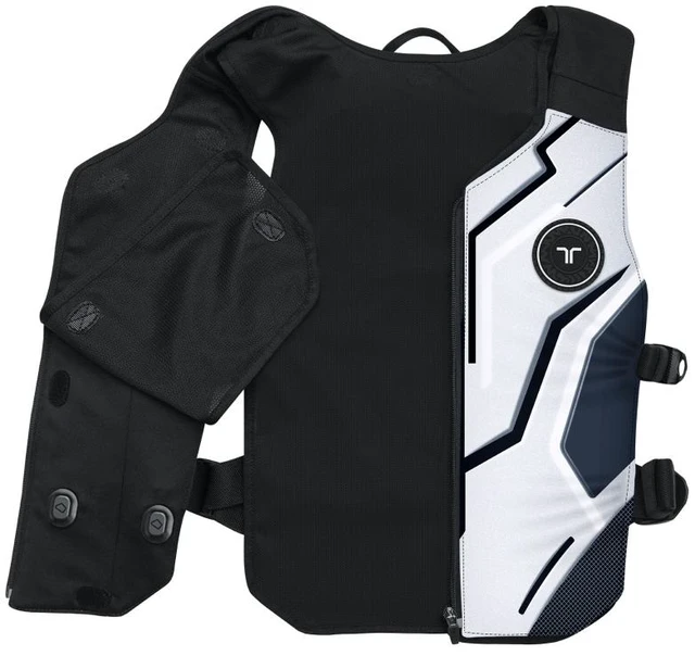 Alt view image 2 of 5 - bHaptics TactSuit Air_Haptic Vest for PC and VR Gaming - 16 Feedback Points, Bluetooth, Native Game Support - Ash