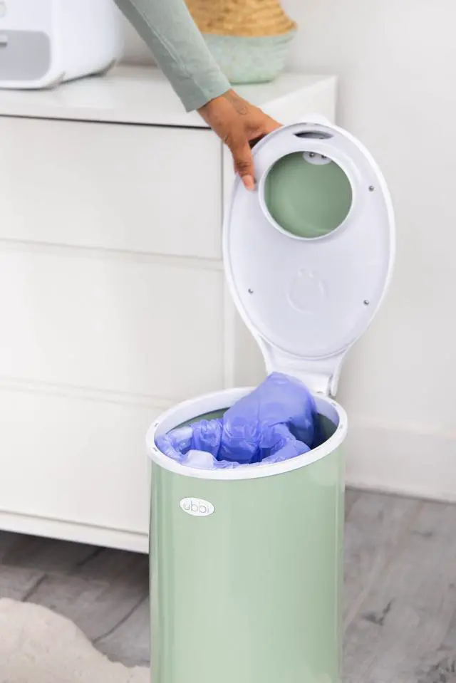 Alt view image 6 of 6 - Diaper Pail Plastic Bags, 13-Gallon Capacity, Single Pack, 25 Count | Disposable Baby Waste Bags, Made from 50% Recycled Material, Each Bag Holds Up To 50 Newborn Diapers