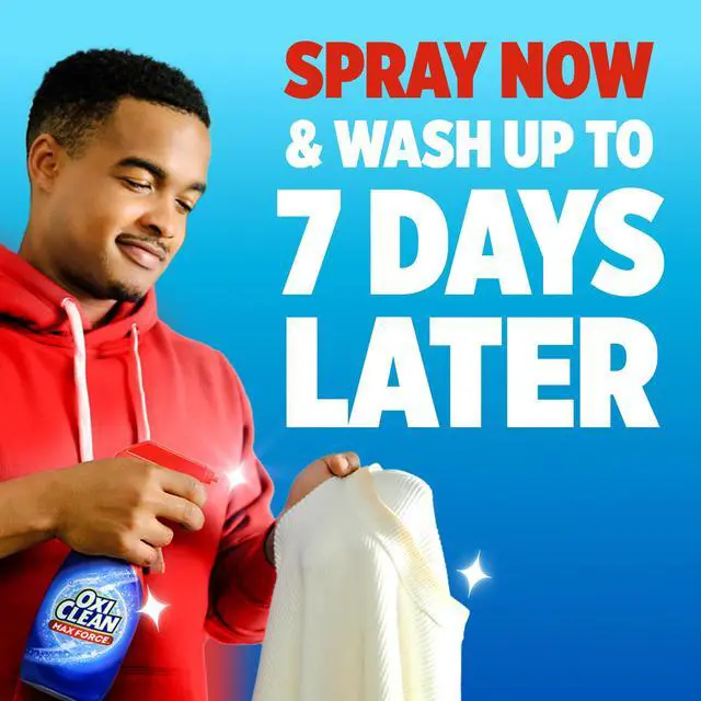 Alt view image 4 of 7 - Max Force Laundry Stain Remover Spray Refill, 48 fl oz | Spray Now Wash Later, Baby & Kids Stain Remover, Food & Grease Stains, Enzymatic Stain Remover, Color-Safe, Bleach-Free