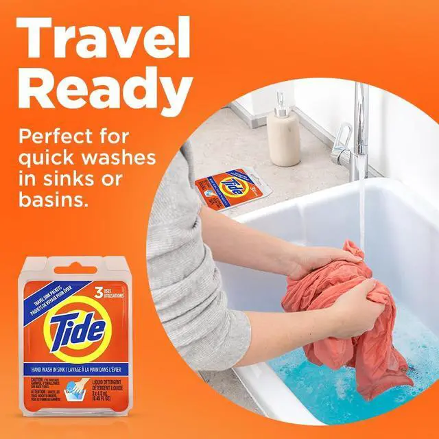 Alt view image 2 of 7 - Sink Pack Liquid Laundry Detergent, 0.51 oz, Pack of 12