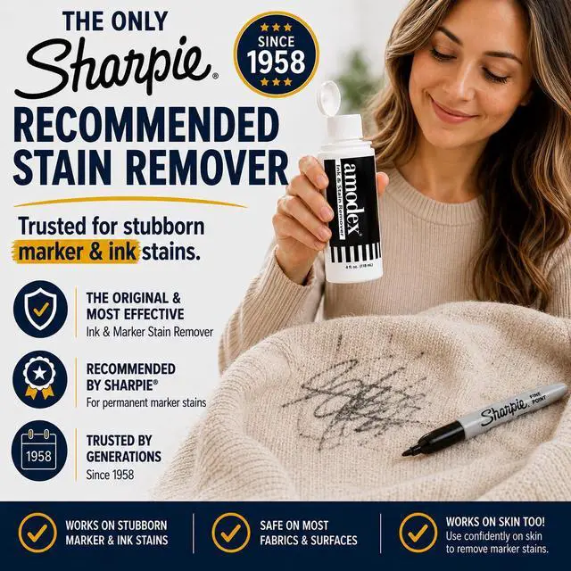 Alt view image 4 of 7 - Ink and Stain Remover Unique Soap Liquid Formula 4 fl oz Bottle