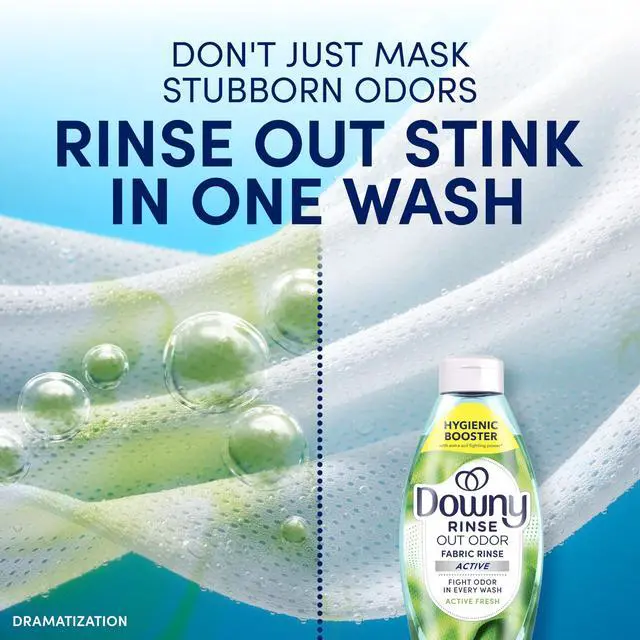 Alt view image 2 of 7 - Laundry Odor Remover and Fabric Softener for Activewear, Active Fresh Scent, 48 oz