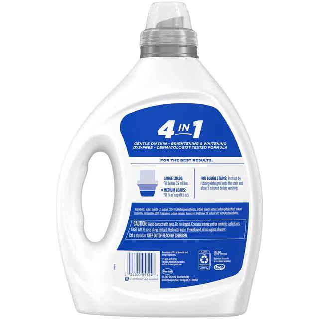 Alt view image 2 of 7 - Baby Soft Liquid Laundry Detergent, 82.5 fl oz, 165 Loads | Ultra-concentrated formula, dye-free and hypoallergenic, gentle on skin, ideal for baby clothing