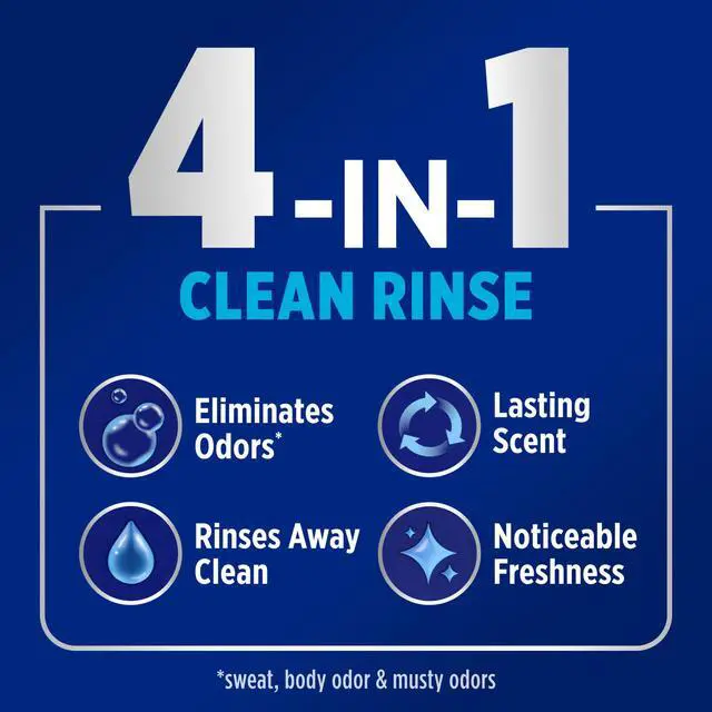 Alt view image 2 of 7 - Blasters Fabric Rinse, Sparkling Fresh Scent, 50 fl oz | 4-in-1 Clean Rinse Formula, Laundry Additive, Odor Eliminator, Removes Sweat and Musty Odors