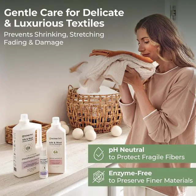 Alt view image 4 of 7 - Delicates Detergent - Fragrance Free - 4 fl oz | EWG Verified & EPA Safer Choice - Enzyme-Free Liquid Detergent - Hypoallergenic, Dermatologist Tested, Gentle on Silk & Wool