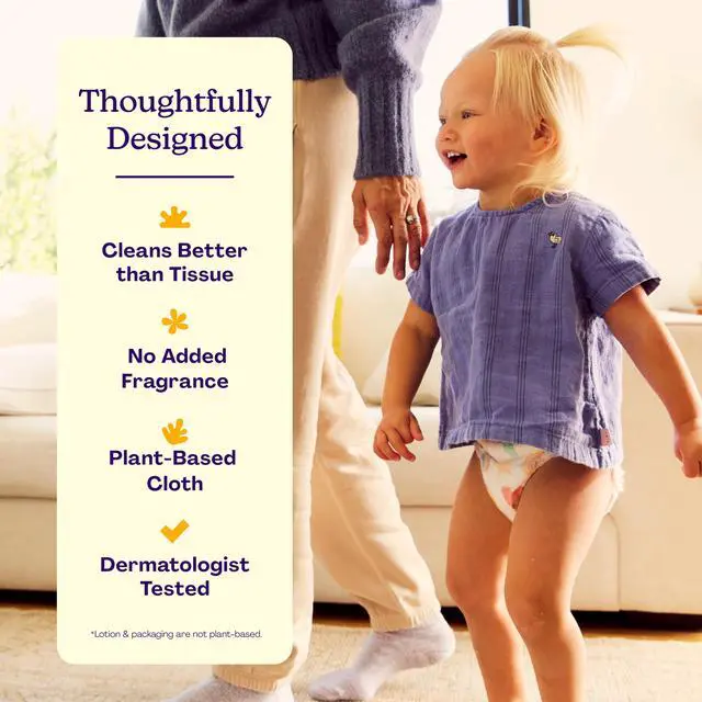 Alt view image 2 of 6 - Toddler Flushable Wipes, X-Large Size for Potty Training, 42ct