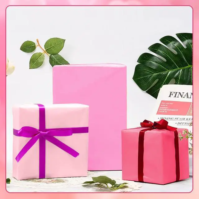 Alt view image 6 of 6 - 60 Sheets Tissue Paper for Gift Bags, Mixed Pink Wrapping Tissue Paper Bulk for Decoration DIY Art Crafts Birthday Wedding Packaging, 14 X 20 Inches