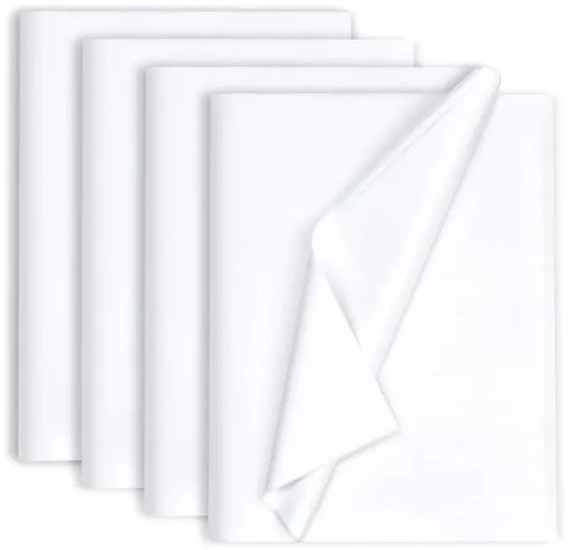 Main image of 130 Sheets 20"x14" White Tissue Paper for Gift Bags Christmas Weddings Birthday Arts Craft Party Decoration