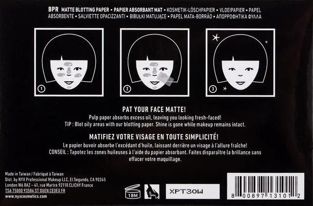 Alt view image 2 of 2 - Matte Blotting Paper
