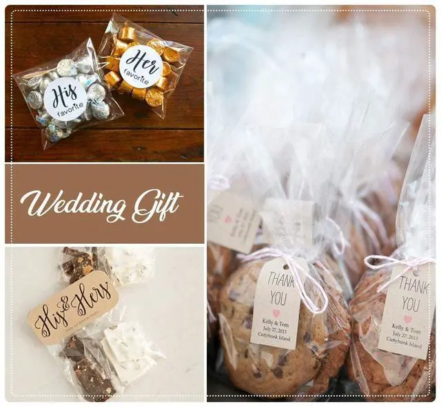 Alt view image 7 of 7 - 200Pcs Cookie Bags with Thank You Stickers, 4x6 Inches | Clear Cellophane Treat Bags for Birthday, Wedding, Party Favors, Gift Giving, Packaging Cookies, Candy, Chocolate, Snack