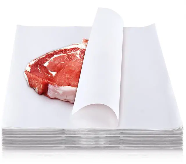 Main image of 100 Pieces White Butcher Paper Sheets Sublimation,16 x 12 Inches | Precut Square Unwaxed Sheets for Heat Press Sublimation, Meat Wrapping, Craft Projects, Disposable Food Grade