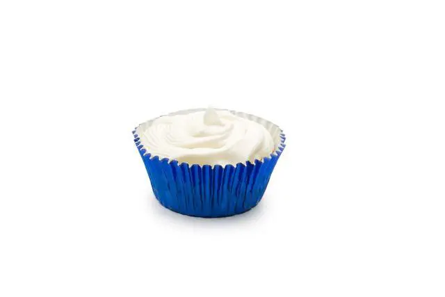 Alt view image 3 of 7 - Patriotic Muffin and Cupcake Liners, 45 Standard Size Foil Wrappers | Fun Red White And Blue Cupcake Liners | Standard Sized Baking Wrappers | Muffin & Cupcake Liners For 4th of July | Disposable