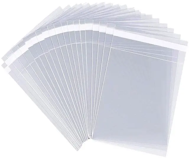 Main image of Self Sealing Cellophane Bags 100 Pcs 4 X 5 Inch,Cookie Bags With Seal for Gift Wrapping,Packaging Candies,Dessert,Bakery, Cookies, Chocolate,Party Favo,Wedding and Holiday Packaging