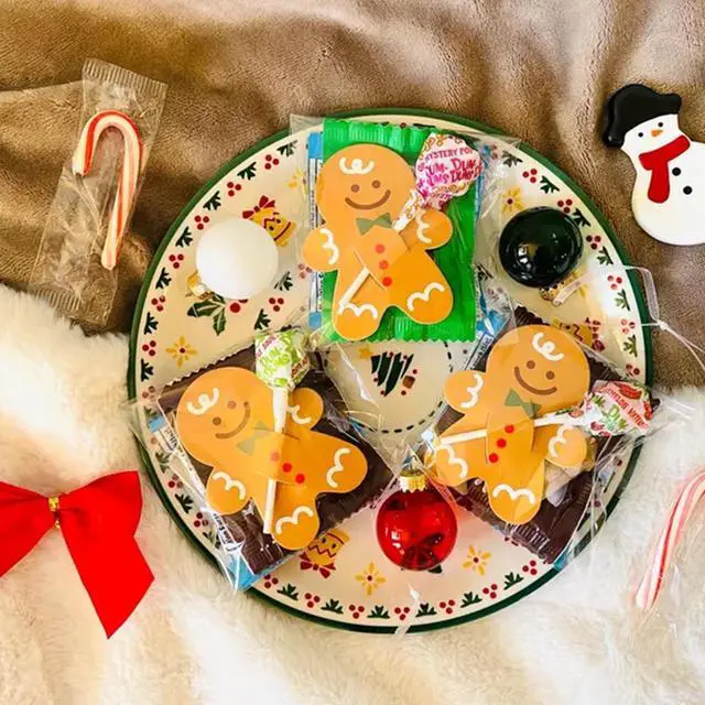Alt view image 3 of 7 - Self Sealing Cellophane Bags 100 Pcs 4 X 5 Inch,Cookie Bags With Seal for Gift Wrapping,Packaging Candies,Dessert,Bakery, Cookies, Chocolate,Party Favo,Wedding and Holiday Packaging