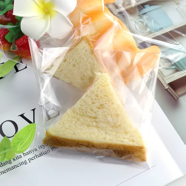 Alt view image 2 of 7 - 400 Pcs 4"x4.73" Clear Resealable Cellophane Bags Good for Bakery, Candle, Soap, Cookie Poly Bags