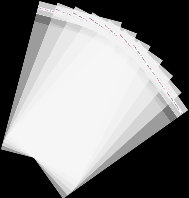Main image of 240Pcs 4x6 inch Self Sealing Cellophane Bags, Clear | Resealable, Small, Ideal for Treat, Cookie Packaging, Baking, Candy, Party Favors, Homemade Treats, Baked Goods