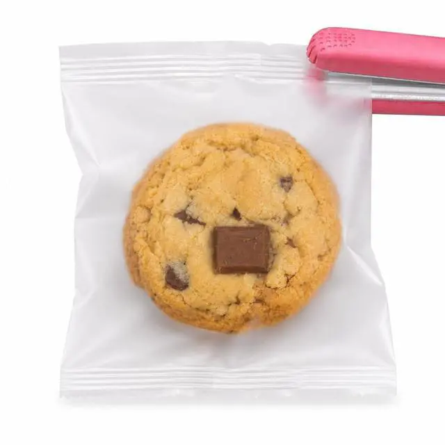 Main image of 5" x 7" Matte Cookie Bags, 100 Pcs Frosted Heat Seal Treat Packaging