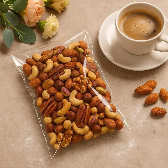 Alt view image 7 of 7 - 5x10In Cookie Bags Clear Self Sealing Cellophane Treat Bags 200Pcs | for Candy Party Favors