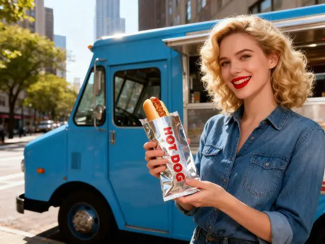 Alt view image 5 of 6 - 60 Pack Foil Hot Dog Wrappers Grease-Resistant Sleeves for Parties, Food Trucks, BBQs, and Takeout Keep Hot Dogs Warm & Fresh