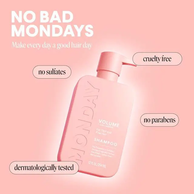 Alt view image 6 of 7 - VOLUME Shampoo with Hydrolyzed Collagen & Macadamia Oil for Thin, Fine & Flat Hair 354 mL