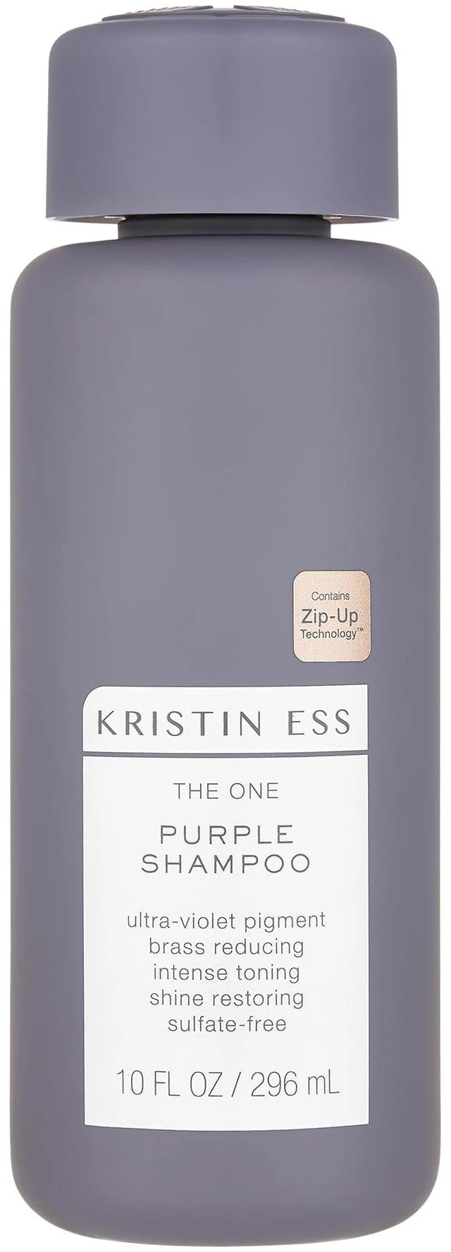 Main image of Hair The One Purple Shampoo for Toning Blonde Hair - Neutralizes Brass + Yellow Tones, Shine Restoring - Sulfate, Silicone and Paraben Free, Color + Keratin Safe, 10 fl. oz.