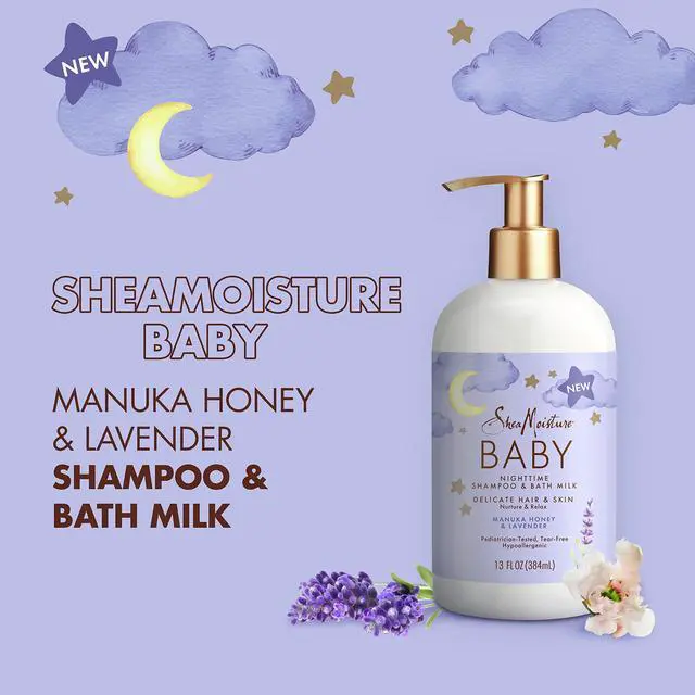 Alt view image 3 of 5 - Baby Shampoo & Bath Milk Manuka Honey 13oz | For delicate skin and hair - gently cleanses and nourishes with Manuka Honey and Lavender.