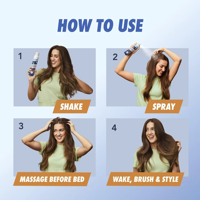 Alt view image 7 of 7 - Overnight Deep Cleanse Dry Shampoo, 3.81 Oz | Works Overnight, Wake up to Beautiful Hair, Prevents Oil Build-up, Soothing Fragrance