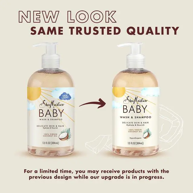 Alt view image 2 of 4 - Baby Wash and Shampoo for Baby Skin 100% Virgin Coconut Oil Cruelty Free Skin Care 13 oz
