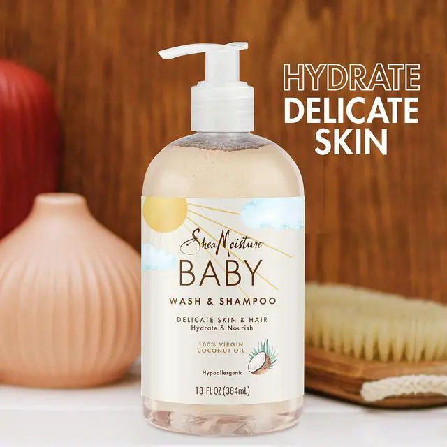 Alt view image 3 of 4 - Baby Wash and Shampoo for Baby Skin 100% Virgin Coconut Oil Cruelty Free Skin Care 13 oz