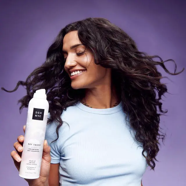 Alt view image 6 of 7 - Dry Touch Volumizing Dry Shampoo - Paraben Free, Vegan Dry Shampoo Spray Absorbs Excess Oil - Fresh and Bouncy Hair with No Residue - 6.5 oz