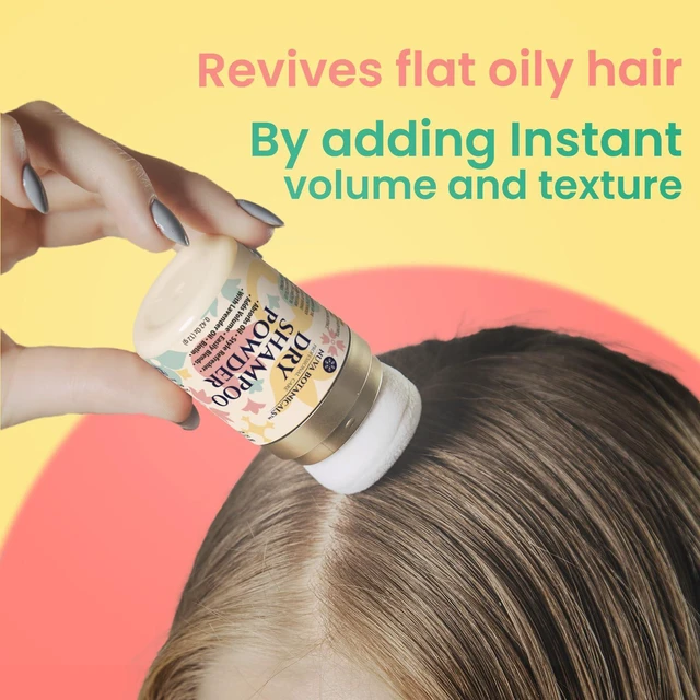 Alt view image 7 of 7 - Non-Aerosol Dry Shampoo Powder - Lavender - 0.42 oz Travel | Non-Aerosol Volumizing Powder Infused with Biotin & Korean Ginseng - Absorbs Oil & Refreshes Hair - Travel-Friendly Size