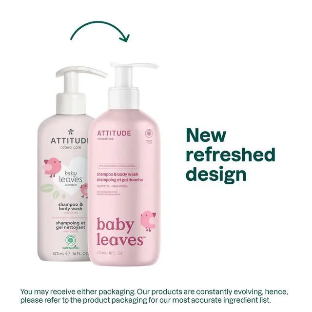Alt view image 2 of 7 - Baby 2-in-1 Shampoo & Body Wash, EWG Verified, Fragrance Free & Dermatologically Tested, Vegan, Unscented, 16 Fl Oz