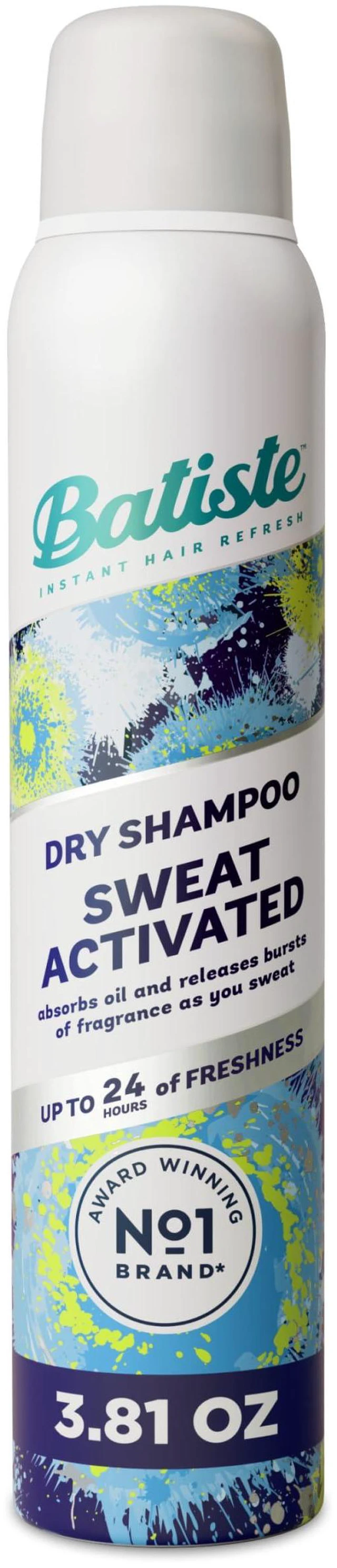 Main image of Sweat Activated Dry Shampoo with Scent-Releasing Tech, 3.81 Oz | Neutralizes Odor up to 24 Hours, Long Lasting Sweat Absorbing Technology, Helps Reduce Buildup in Hair, Waterless Shampoo