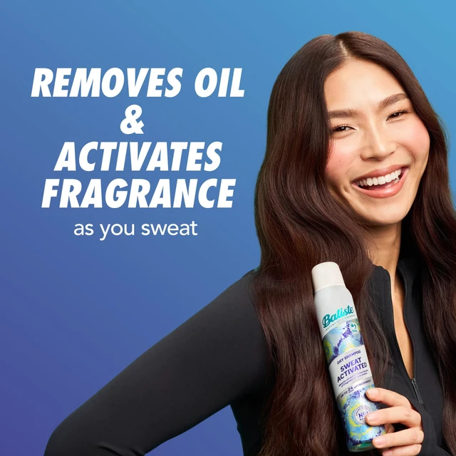 Alt view image 4 of 7 - Sweat Activated Dry Shampoo with Scent-Releasing Tech, 3.81 Oz | Neutralizes Odor up to 24 Hours, Long Lasting Sweat Absorbing Technology, Helps Reduce Buildup in Hair, Waterless Shampoo