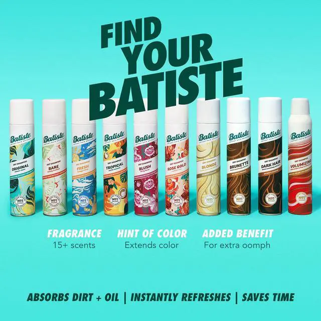 Alt view image 7 of 7 - Dry Shampoo, Original Classic Clean Fragrance, 5.71 Oz | Citrus and Floral Scent, Award Winning Brand, Instantly Refresh Hair & Absorb Oil Between Washes