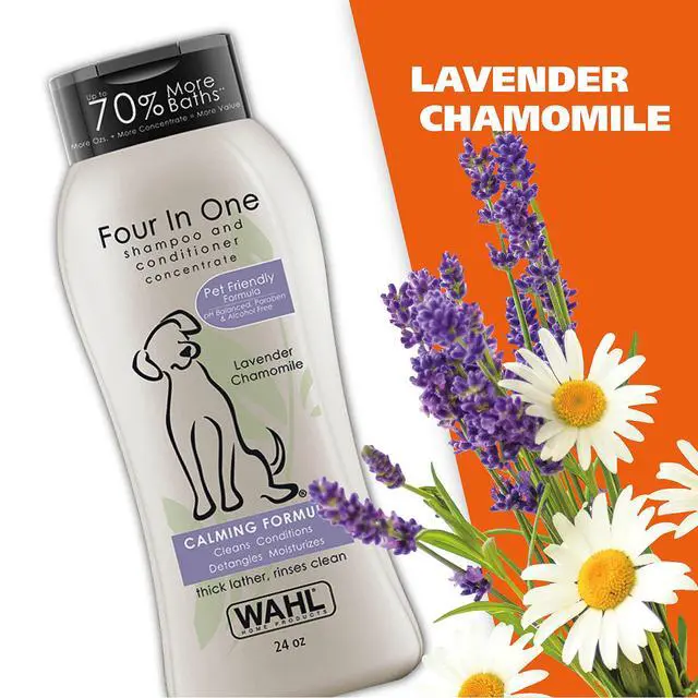 Alt view image 6 of 7 - USA 4-in-1 Calming Dog Shampoo with Lavender Chamomile Scent Cleans, Conditions, Detangles, & Moisturizes - Pet Friendly Formula - 24 Oz - Model 820000A