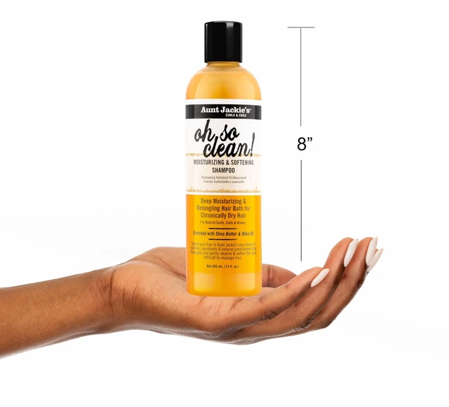 Alt view image 6 of 7 - Curls and Coils Oh So Clean Deep Moisturizing and Softening Hair Shampoo for Natural Curls, Coils and Waves, Enriched shea Butter, 12 oz