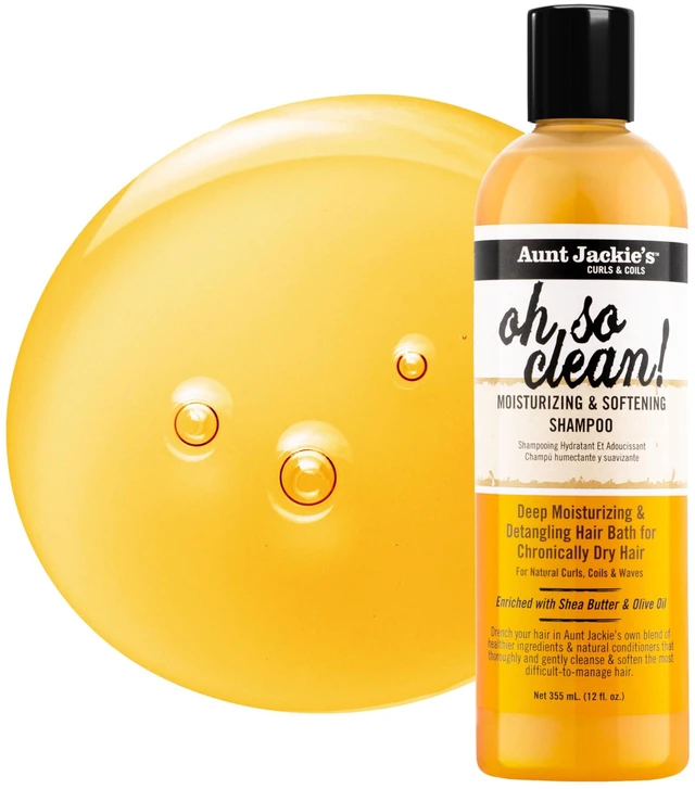 Alt view image 4 of 7 - Curls and Coils Oh So Clean Deep Moisturizing and Softening Hair Shampoo for Natural Curls, Coils and Waves, Enriched shea Butter, 12 oz